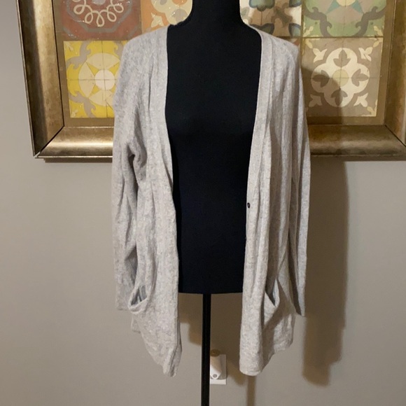Banana Republic Gray Cardigan Large - Picture 1 of 4